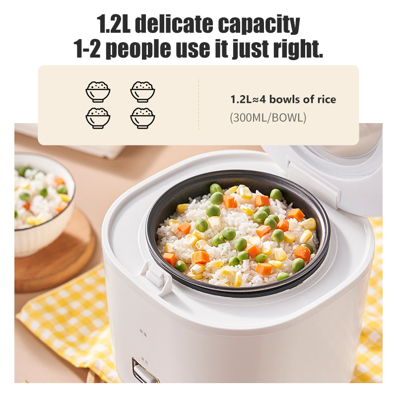 Mini Electric Rice Cooker 1.2L