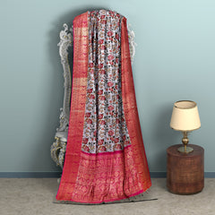 Mangalagiri Pure Handloom Cotton Silk Saree – Traditional Andhra Handwoven Saree (Copy)